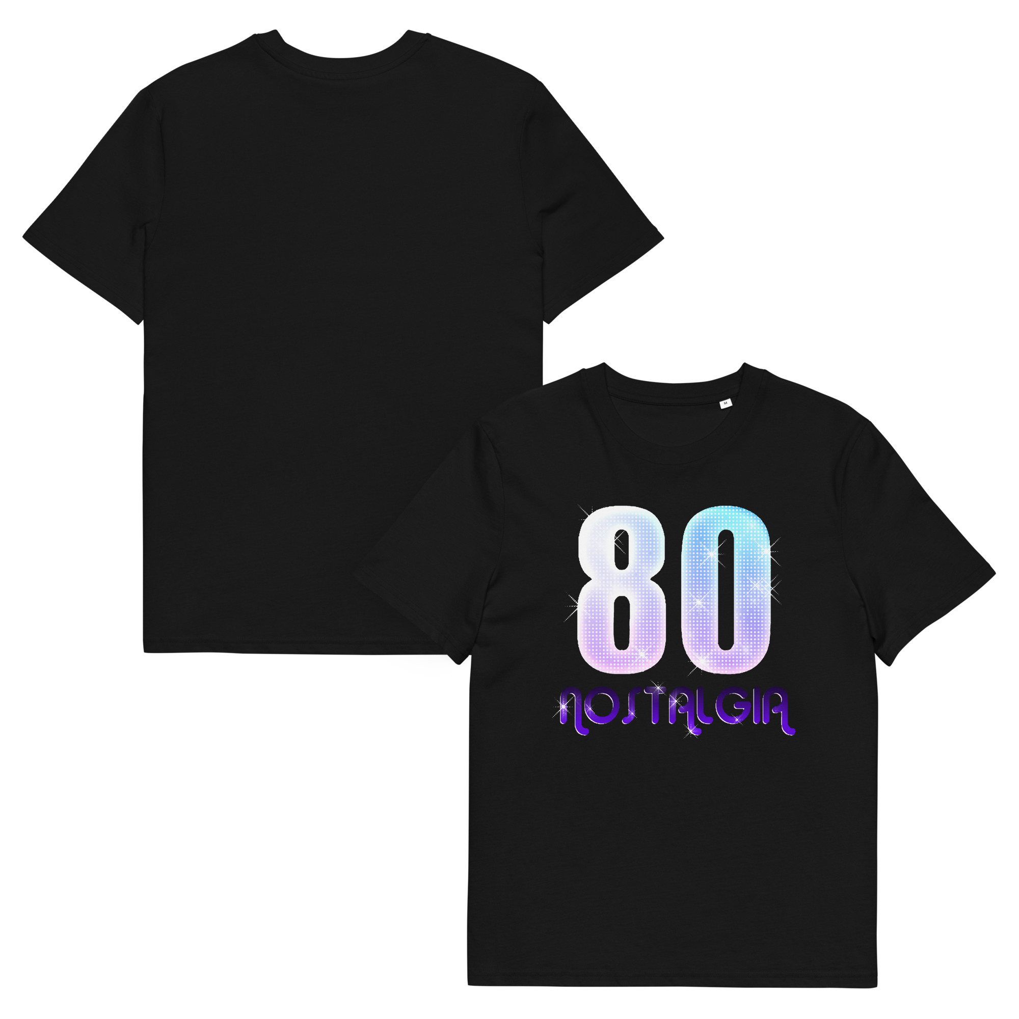 80Nostalgia Classic | Maglietta in cotone organico unisex - immagine 3