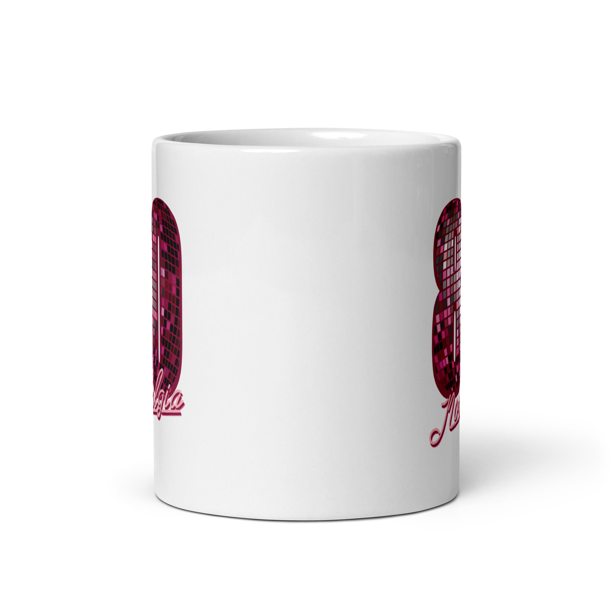 80 NOSTALGIA “Anniversary Edition” | Tazza bianca lucida - immagine 3