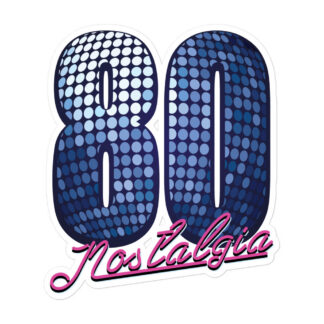 80Nostalgia Adesivi con applicazione senza bolle