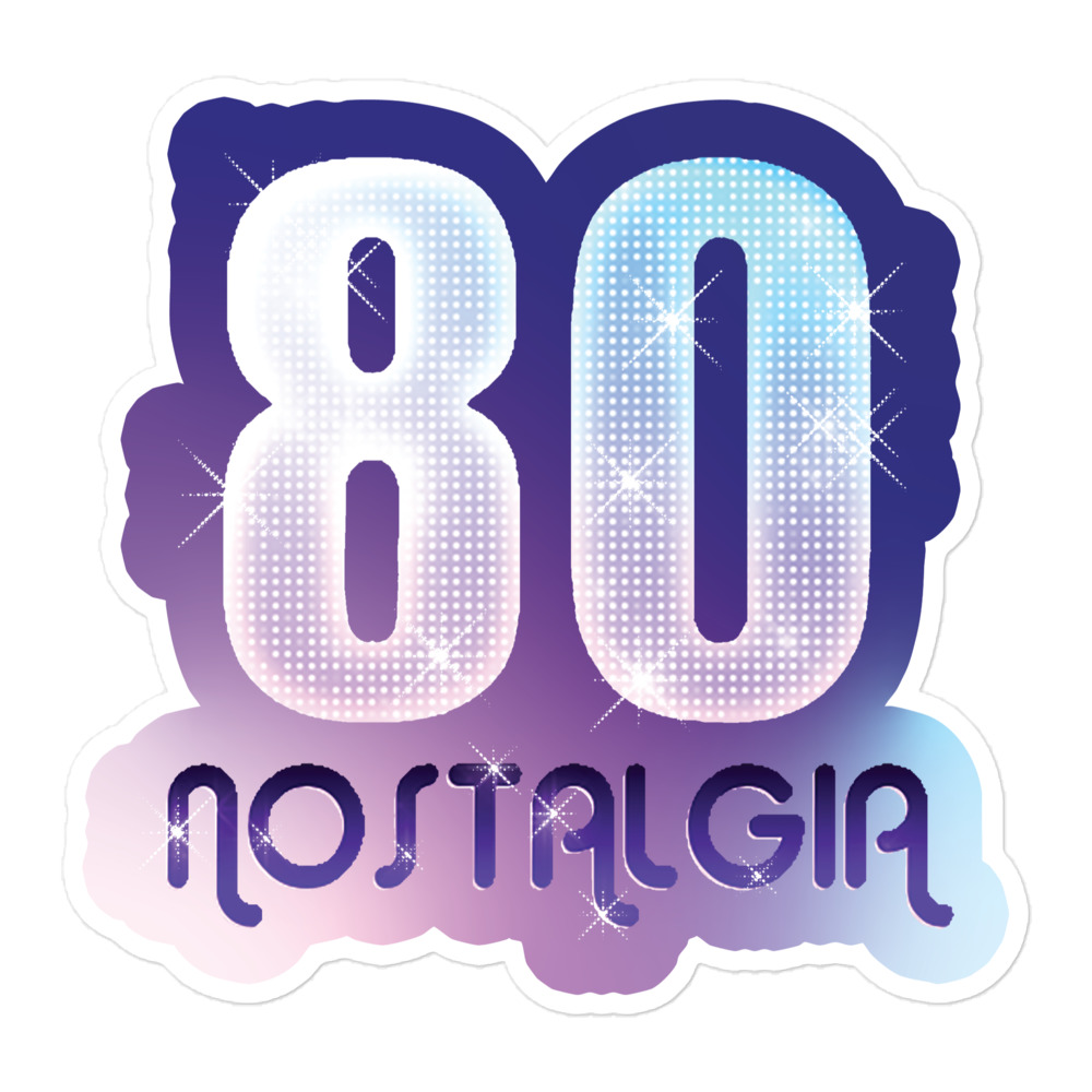 80 Nostalgia Classic Adesivi con applicazione senza bolle