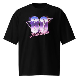 80 Nostalgia Galaxy | T-shirt oversize pesante