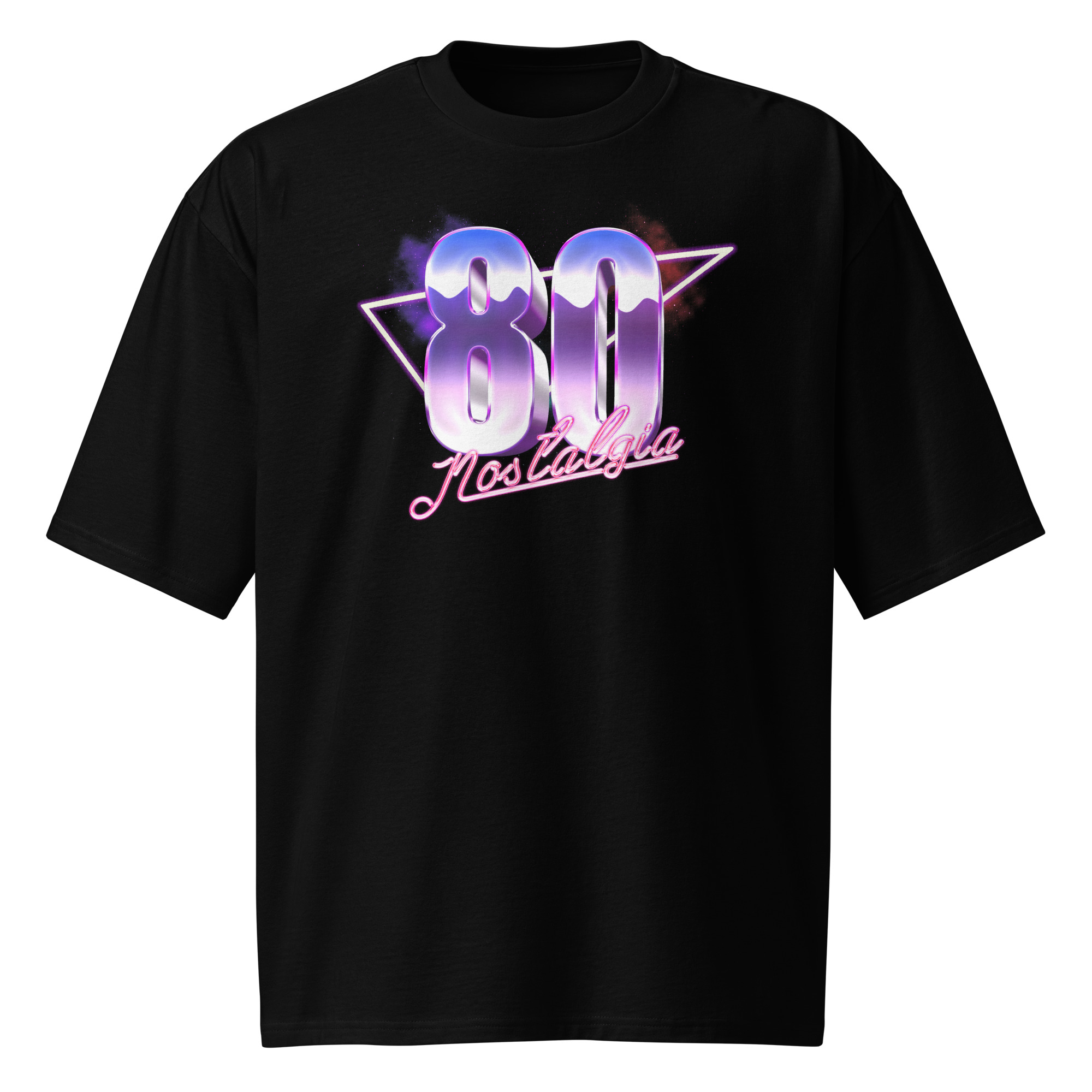 80 Nostalgia Galaxy | T-shirt oversize pesante