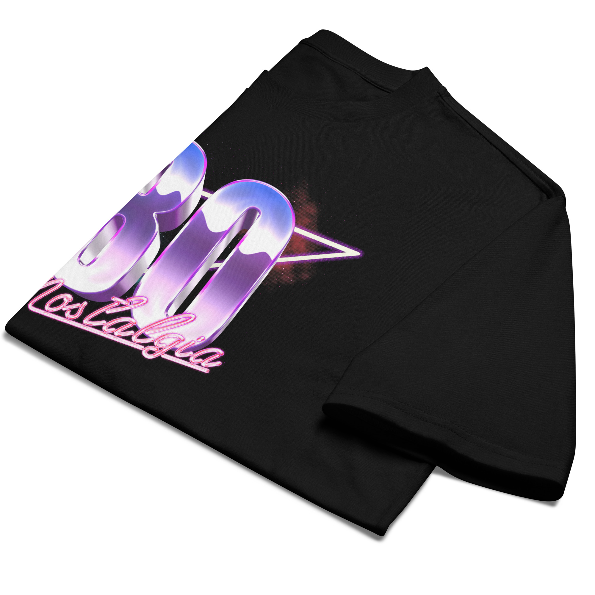 80 Nostalgia Galaxy | T-shirt oversize pesante - immagine 2