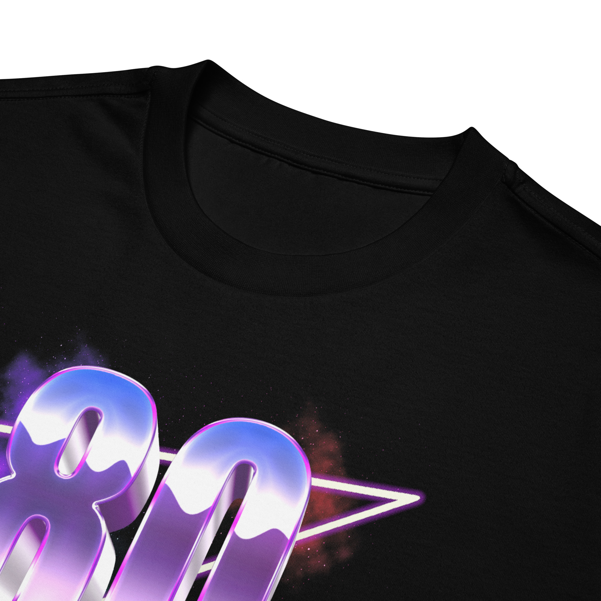 80 Nostalgia Galaxy | T-shirt oversize pesante - immagine 5