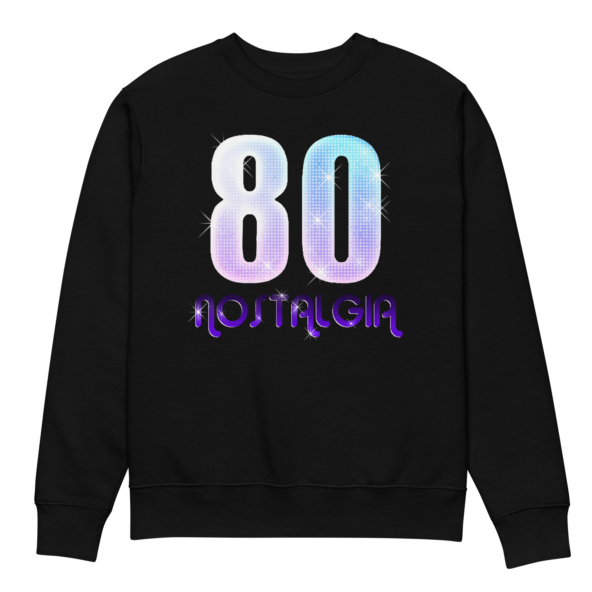 80Nostalgia Classic | Felpa Eco Unisex, Cotone Organico