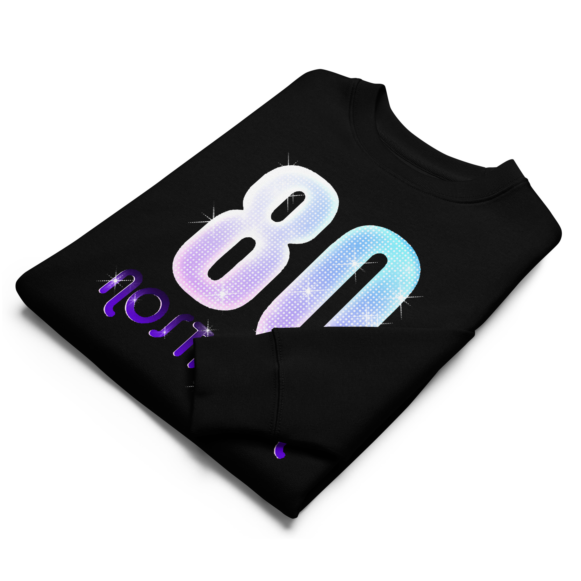 80Nostalgia Classic | Felpa Eco Unisex, Cotone Organico - immagine 2