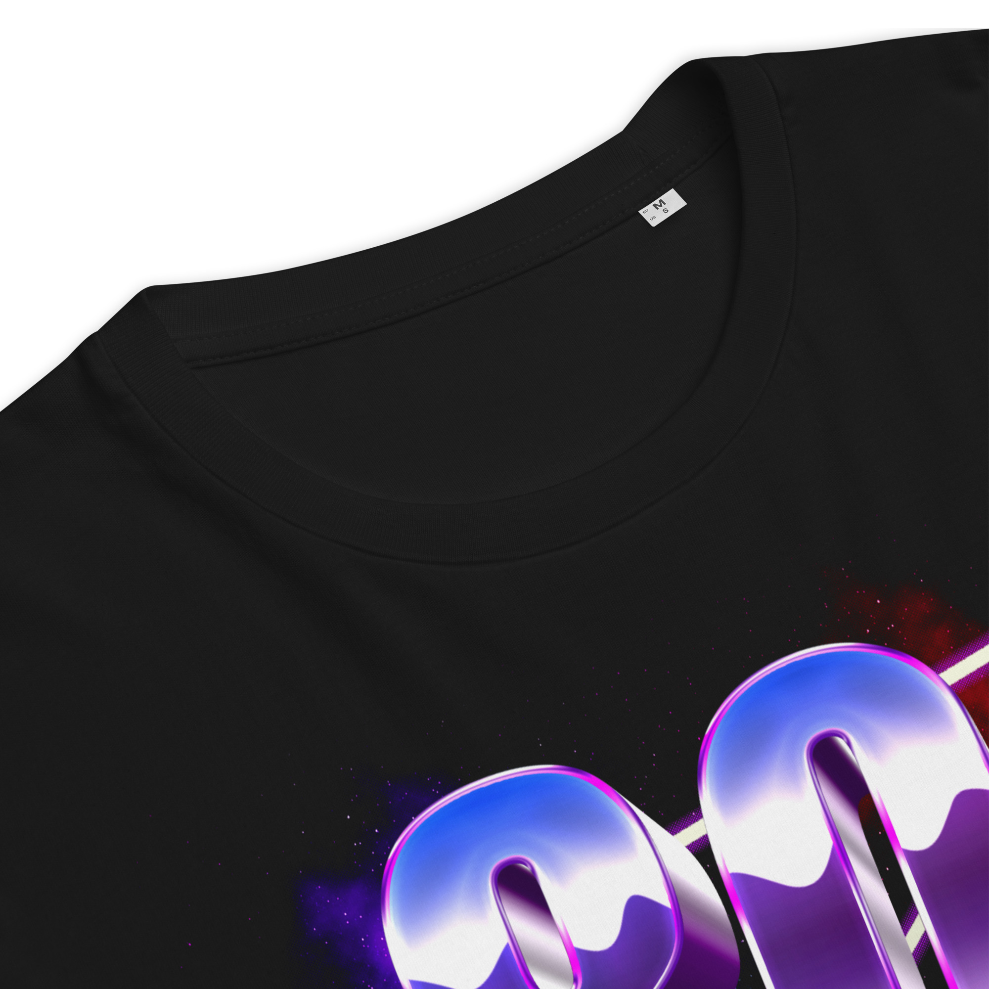 80 Nostalgia Galaxy Maglietta in cotone organico unisex - immagine 3