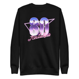 80 Nostalgia Galaxy | Felpa premium unisex