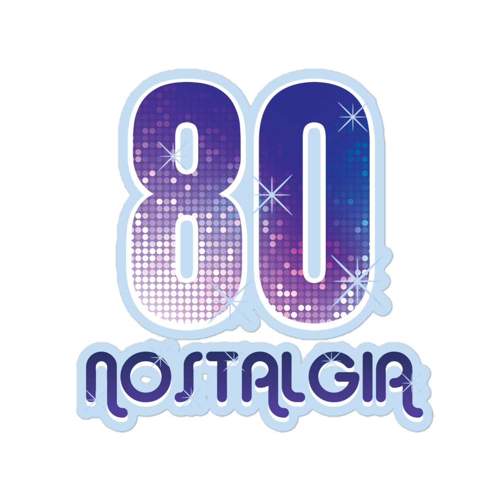 80 Nostalgia Adesivi con applicazione senza bolle