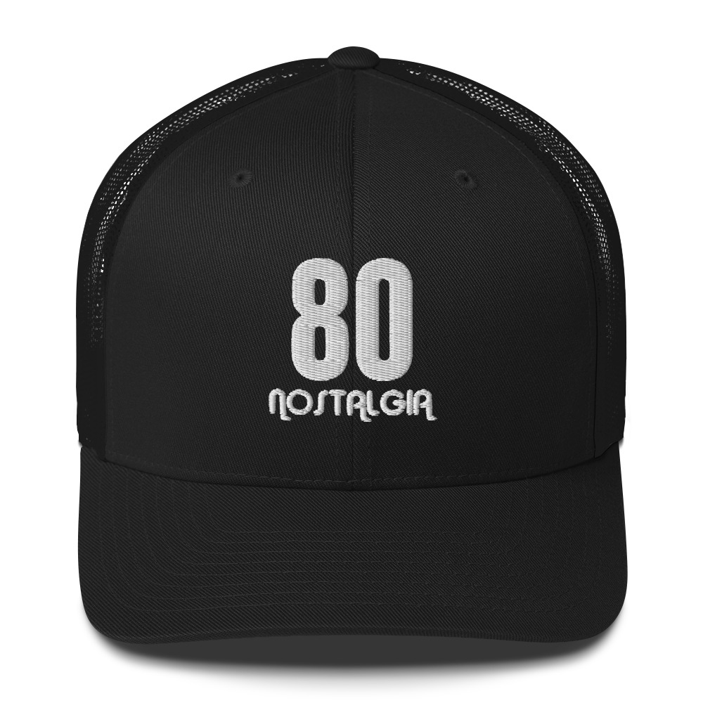 80 Nostalgia Cappellino trucker con Ricamo