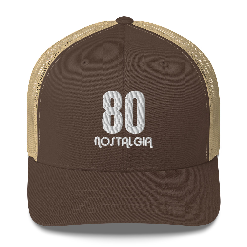 80 Nostalgia Cappellino trucker con Ricamo - immagine 7