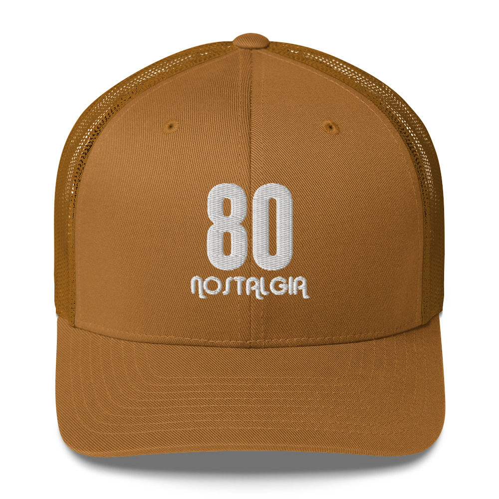 80 Nostalgia Cappellino trucker con Ricamo - immagine 10