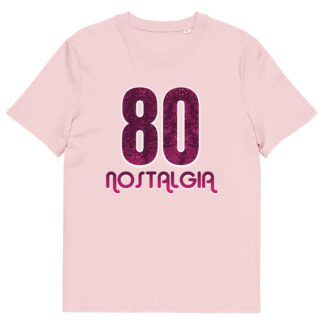 80 Nostalgia Maglietta in cotone organico unisex
