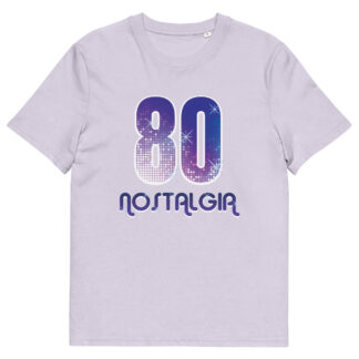 80 Nostalgia Maglietta in cotone organico unisex